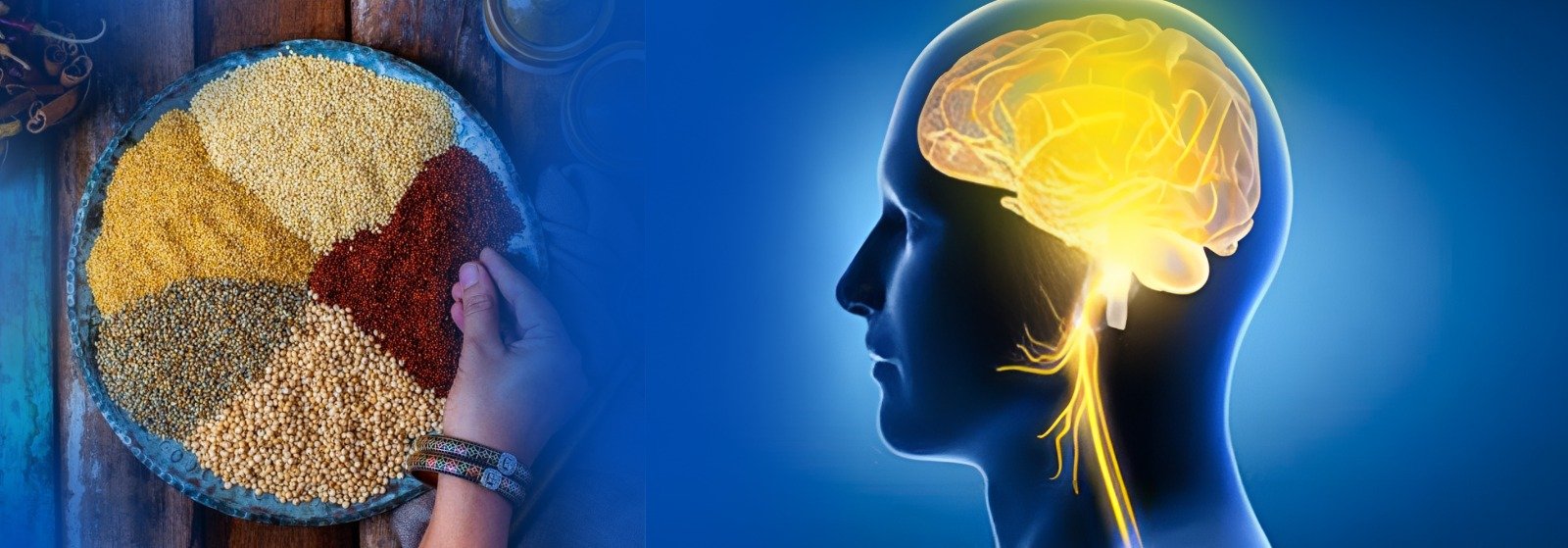 A healthy gut, fortified by millets, is essential for maintaining optimal brain health.