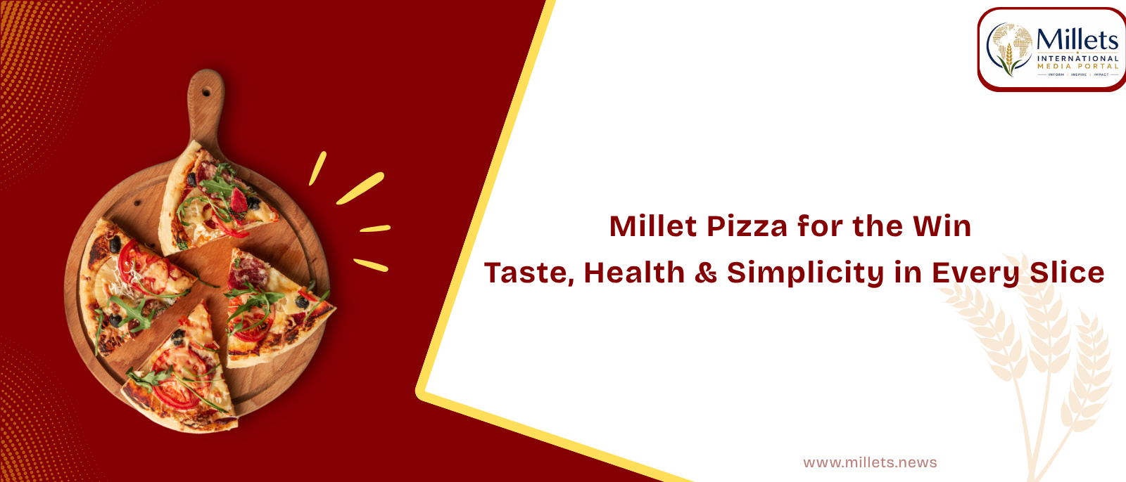 Millet Pizza for the Win: Taste, Health & Simplicity in Every Slice