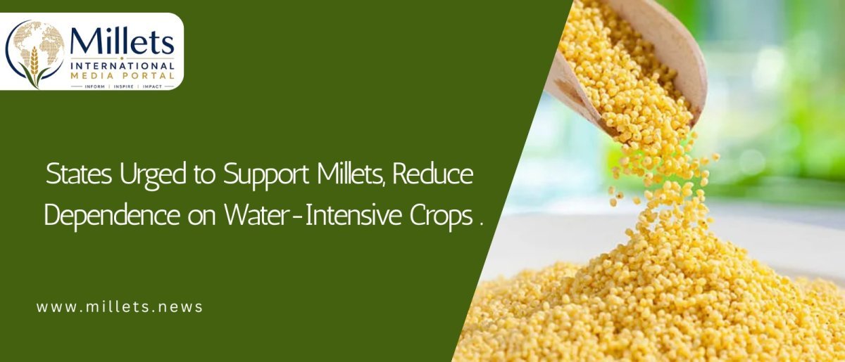 States Urged to Support Millets, Reduce Dependence on Water-Intensive Crops