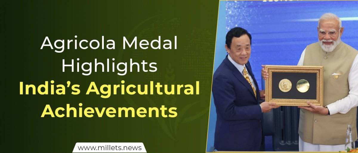 Agricola Medal Highlights India’s Agricultural Achievements