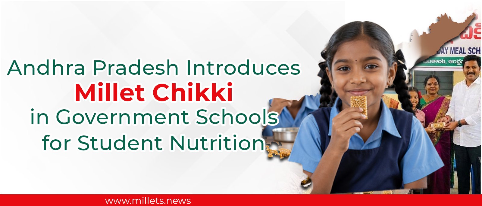 Andhra Pradesh Introduces Millet Chikki in Government Schools for Student Nutrition