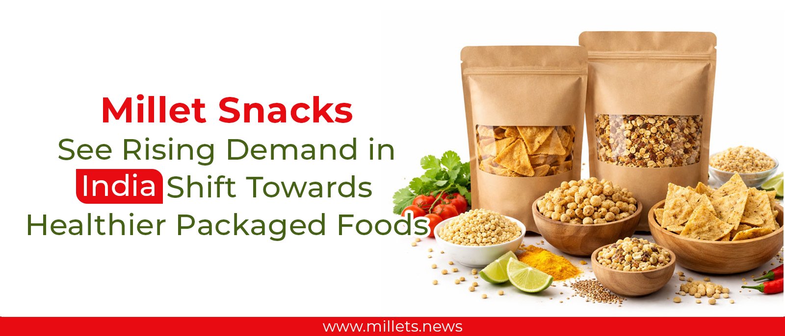 Millet Snacks See Rising Demand as India Shifts Toward Healthier Packaged Foods