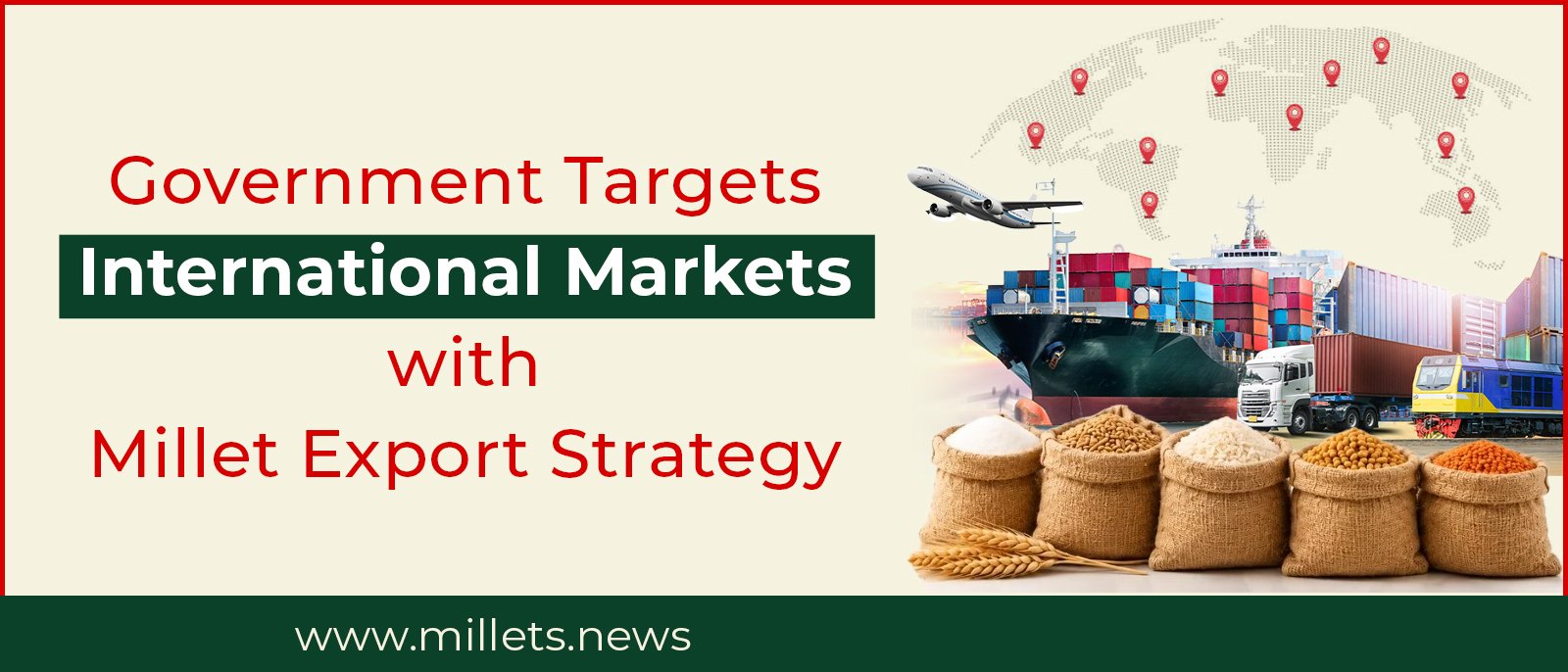 Government Targets International Markets with Millet Export Strategy