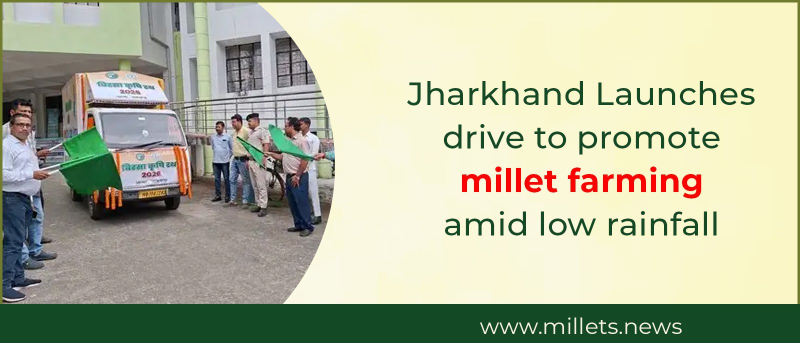 Jharkhand launches drive to promote millet farming amid low rainfall