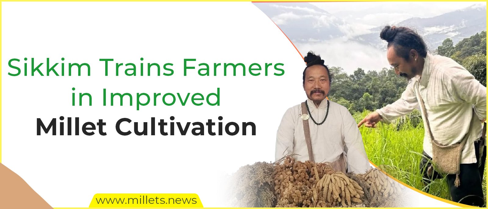 Sikkim Trains Farmers in Improved Millet Cultivation