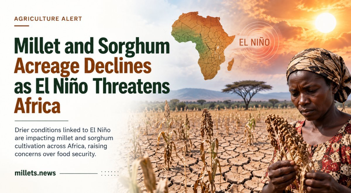 Millet and Sorghum Acreage Declines as El Niño Threatens Africa