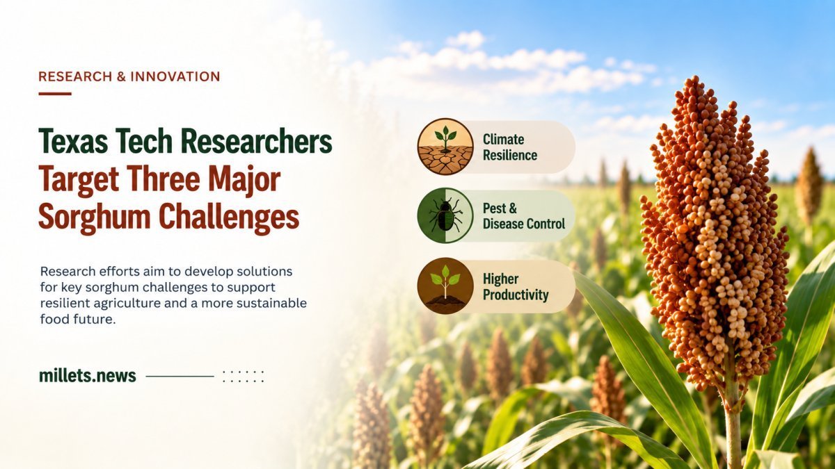 Texas Tech Researchers Target Three Major Sorghum Challenges