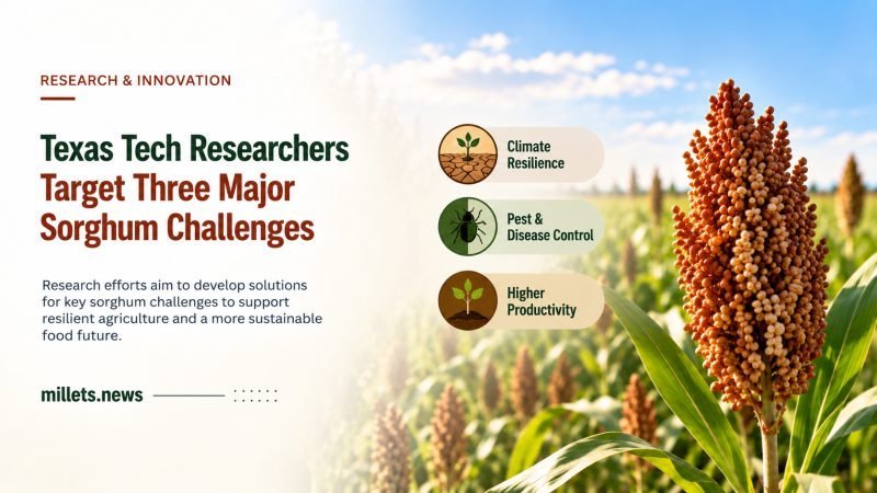Texas Tech Researchers Target Three Major Sorghum Challenges
