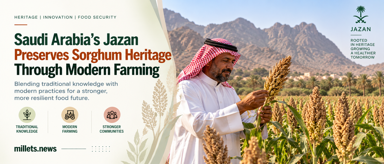 Saudi Arabia’s Jazan Preserves Sorghum Heritage Through Modern Farming