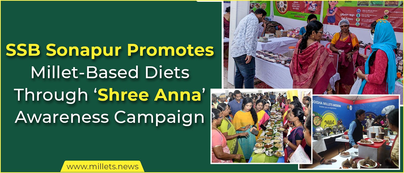 SSB Sonapur Promotes Millet-Based Diets Through ‘Shree Anna’ Awareness Campaign