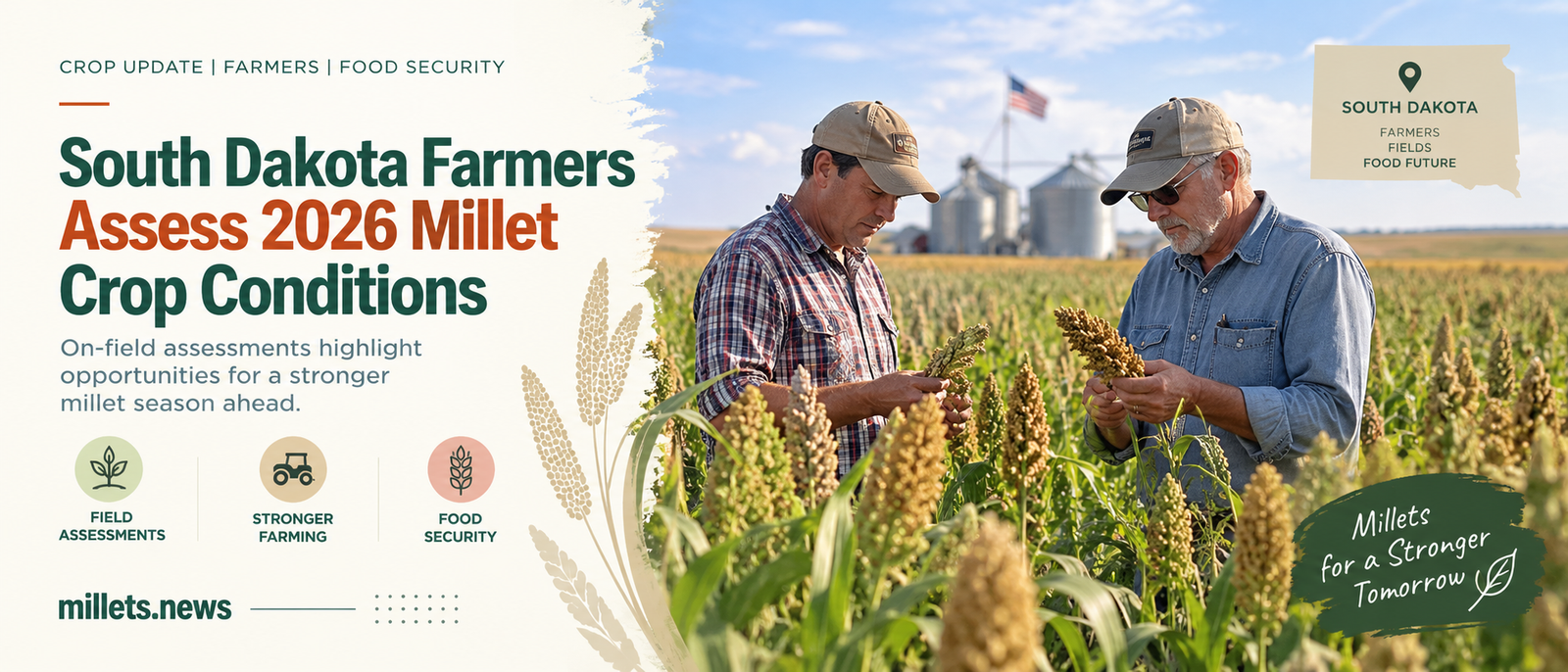 South Dakota Farmers Assess 2026 Millet Crop Conditions