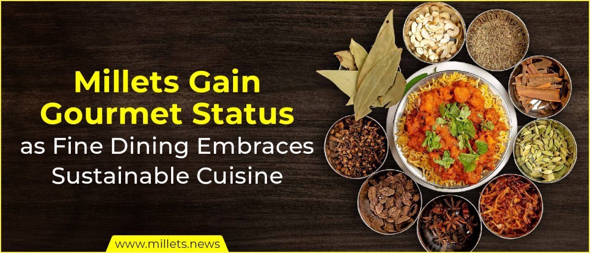Millets Gain Gourmet Status as Fine Dining Embraces Sustainable Cuisine