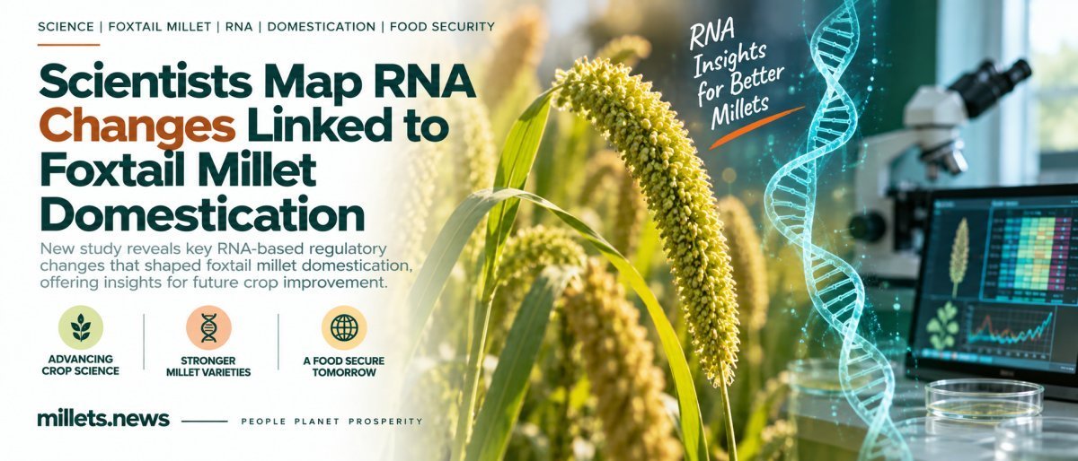 Scientists Map RNA Changes Linked to Foxtail Millet Domestication