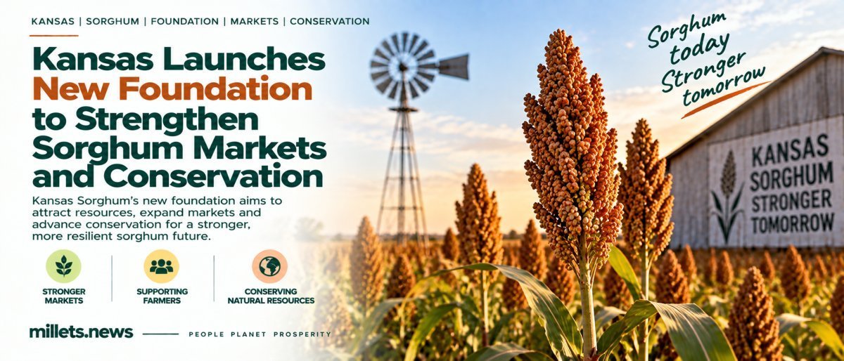Kansas Launches New Foundation to Strengthen Sorghum Markets and Conservation