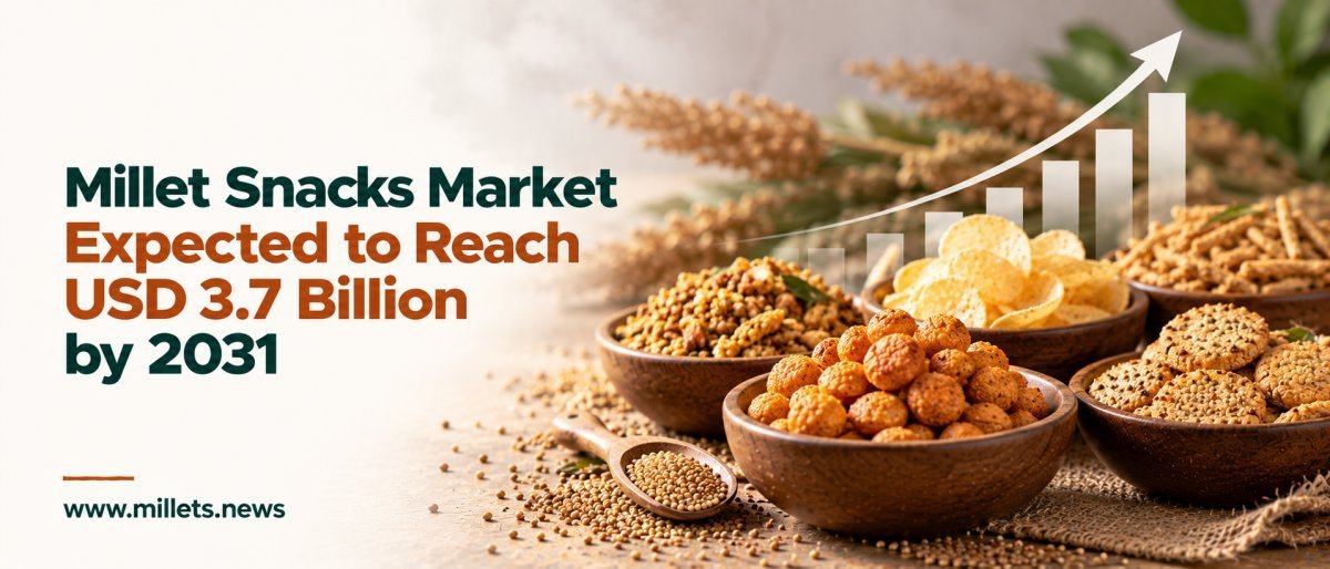 Millet Snacks Market Expected to Reach USD 3.7 Billion by 2031