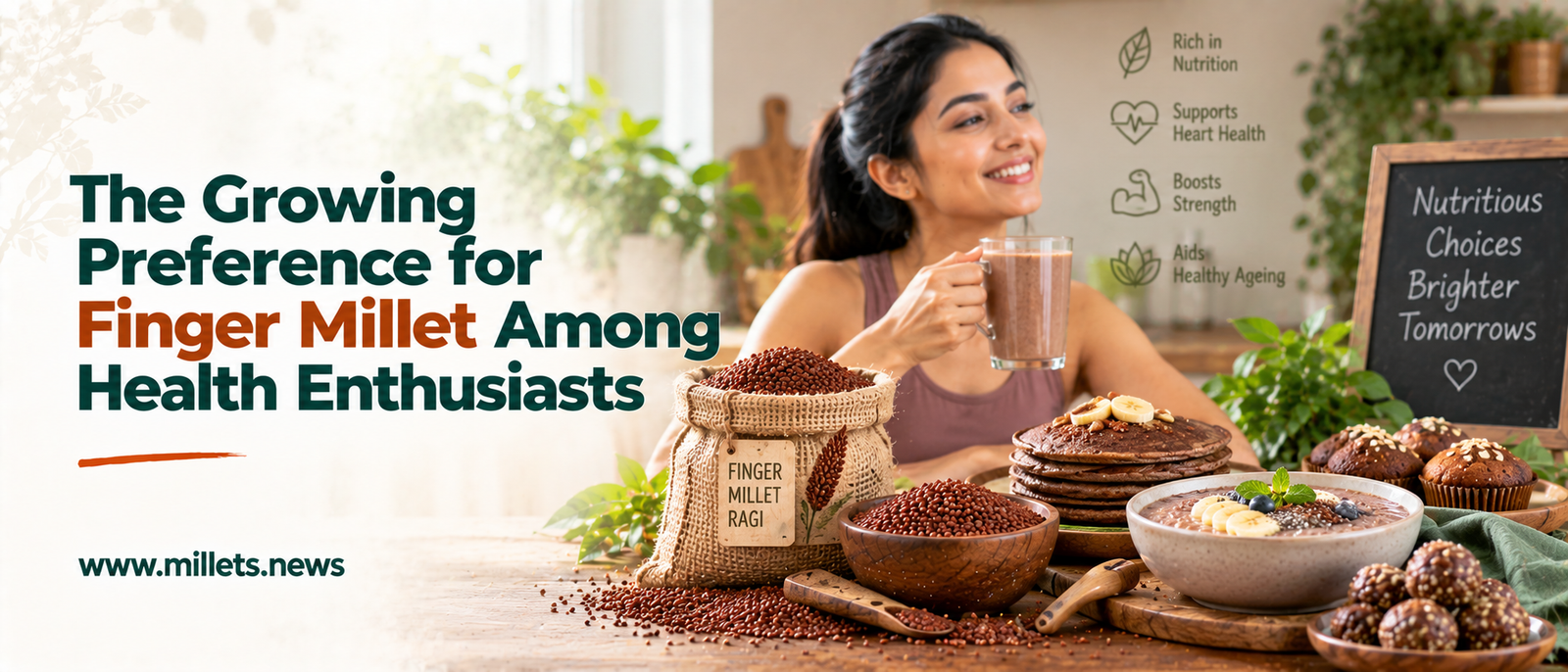 The Growing Preference for Finger Millet Among Health Enthusiasts