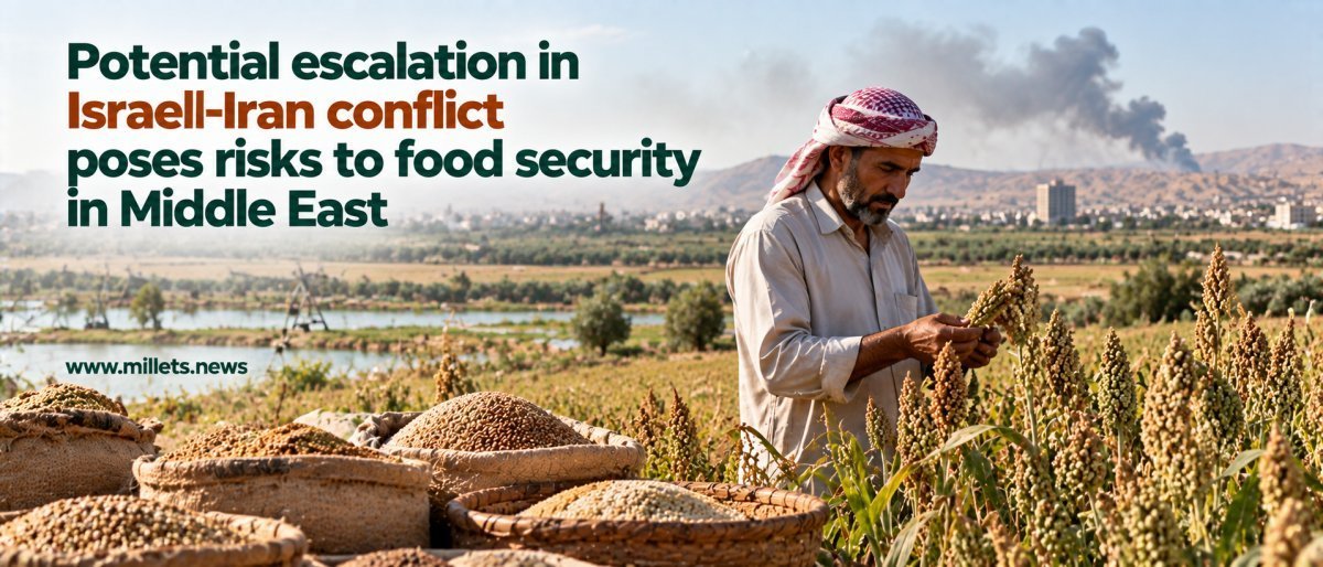 Potential escalation in Israel-Iran conflict poses risks to food security in Middle East