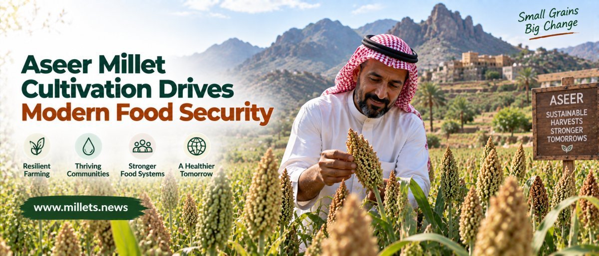 Aseer Millet Cultivation Drives Modern Food Security