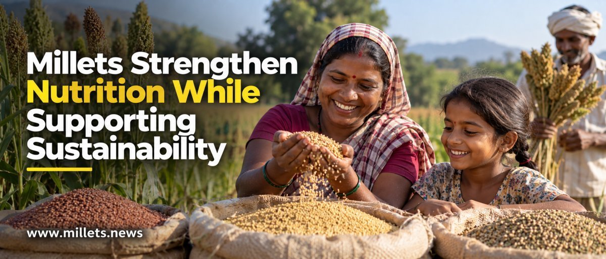 Millets Strengthen Nutrition While Supporting Sustainability
