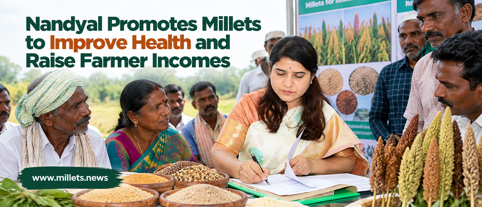 Nandyal Promotes Millets to Improve Health and Raise Farmer Incomes