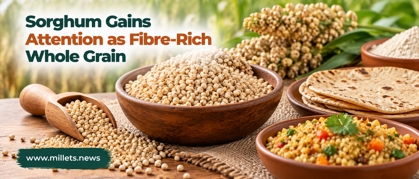 Sorghum Gains Attention as Fibre-Rich Whole Grain