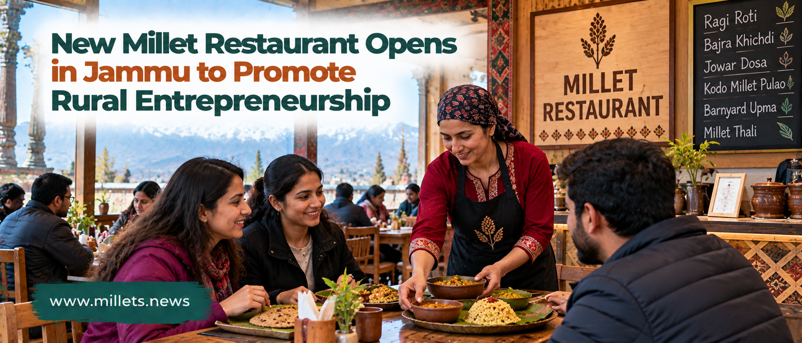 New Millet Restaurant Opens in Jammu to Promote Rural Entrepreneurship