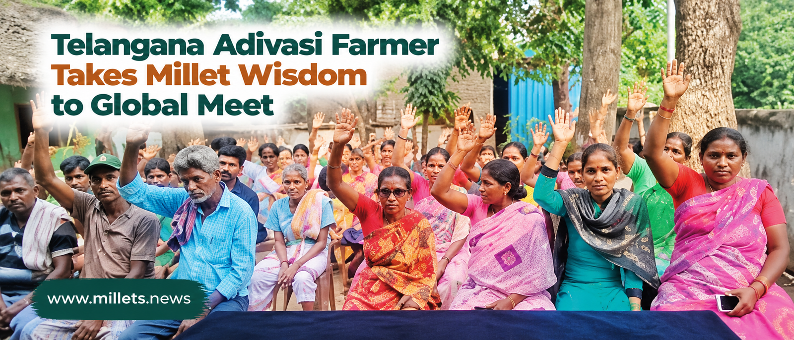 Telangana Adivasi Farmer Takes Millet Wisdom to Global Meet