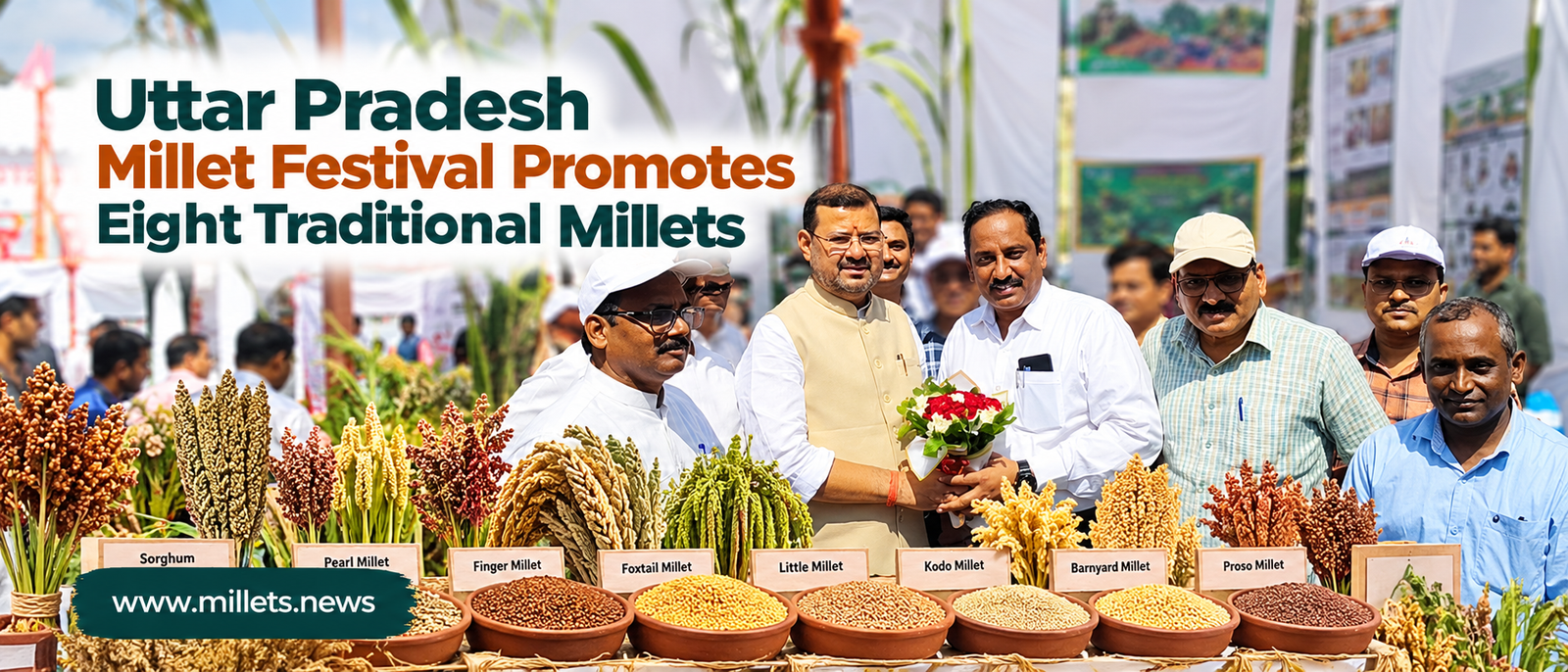 Uttar Pradesh Millet Festival Promotes Eight Traditional Millets