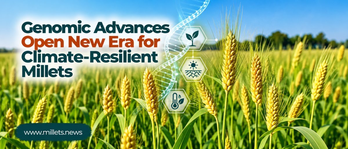 Genomic Advances Open New Era for Climate-Resilient Millets